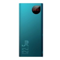 Зовнішній акумулятор Baseus Adaman Metal Digital Display QuickCharge Power Bank 22.5W 20000mAh Green