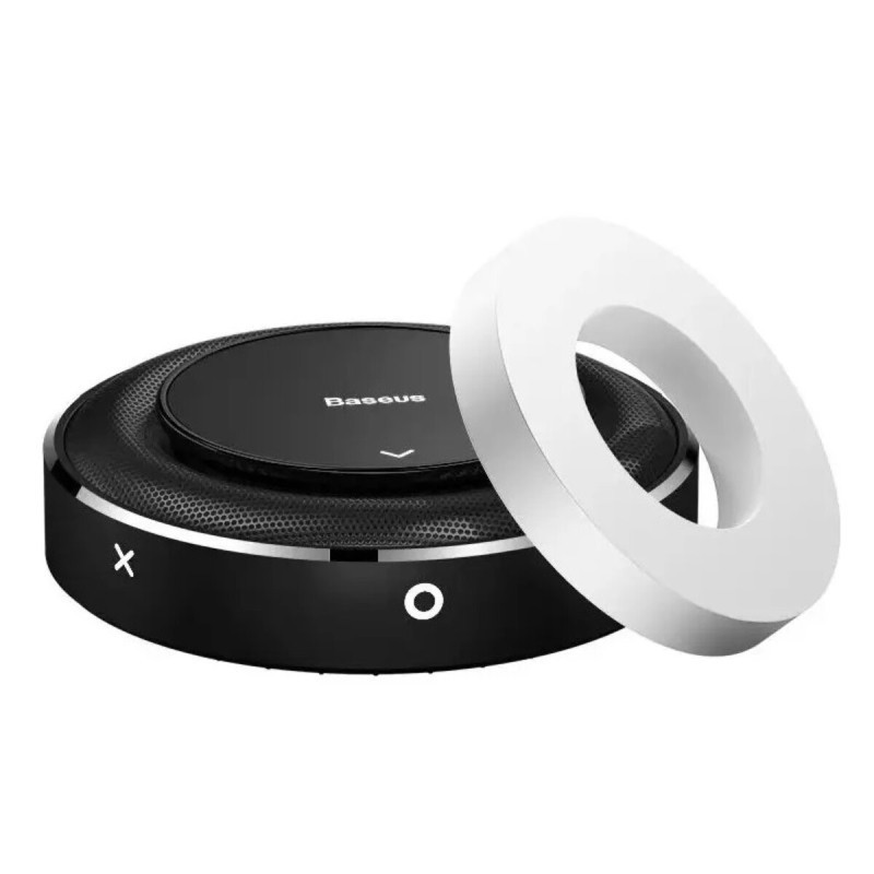 Автомобільний освіжувач повітря Baseus Metal fabric aroma holder Black