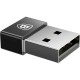 Адаптер Baseus Exquisite USB Male to Type-C Female Adapter Converter Black