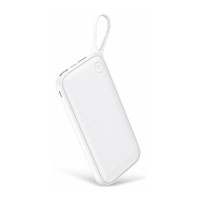 Зовнішній акумулятор Baseus Powerful Power Bank 20000mAh White