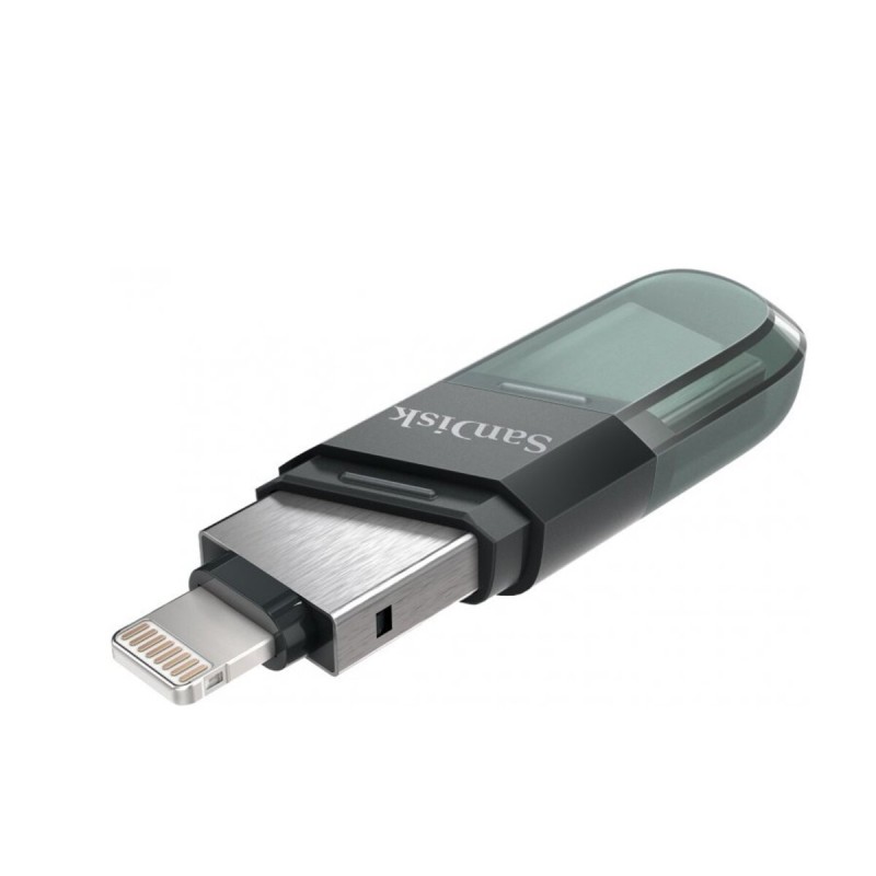 Flash SanDisk USB 3.1 iXpand Flip 64Gb Lightning Apple Sea Green