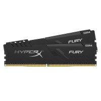 DDR4 Kingston HyperX FURY 16GB (Kit of 2x8192) 2400MHz CL15 Black DIMM