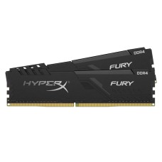 DDR4 Kingston HyperX FURY 16GB (Kit of 2x8192) 2400MHz CL15 Black DIMM