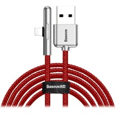 Кабель Baseus Iridescent Lamp Mobile Game Cable USB For iP 1m Red