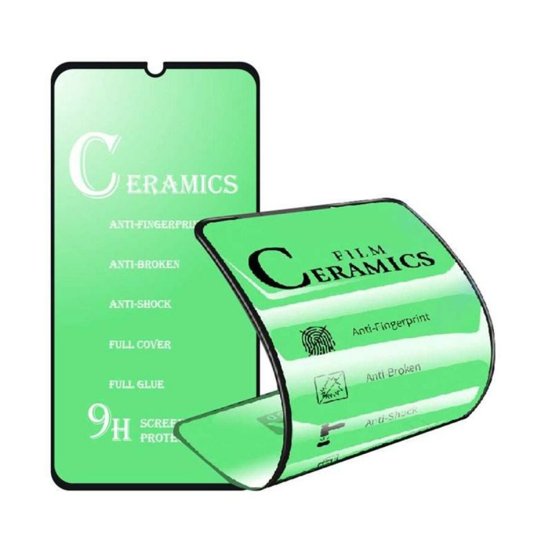 Захисне скло Ceramic glass Samsung M30/M30S/M31/M40S Black (тех. упаковка)