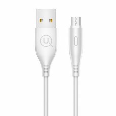 Кабель Usams US-SJ268 U18 Round Micro Cable 1m White