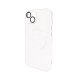 Чохол для смартфона AG Glass Matt Frame Color MagSafe Logo for Apple iPhone 13 Pearly White