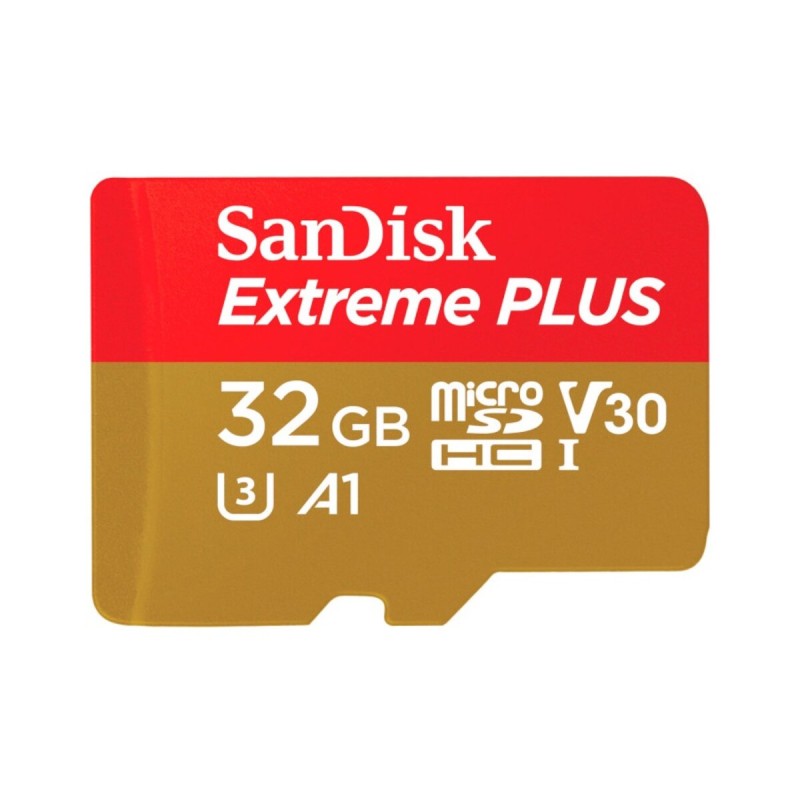 microSDHC (UHS-1) SanDisk Extreme PLUS 32Gb class 10 (adapter)