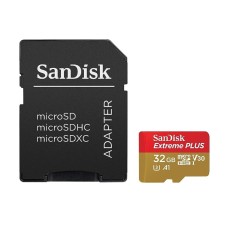 microSDHC (UHS-1) SanDisk Extreme PLUS 32Gb class 10 (adapter)