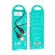 Кабель HOCO X95 Goldentop charging data cable iP Black
