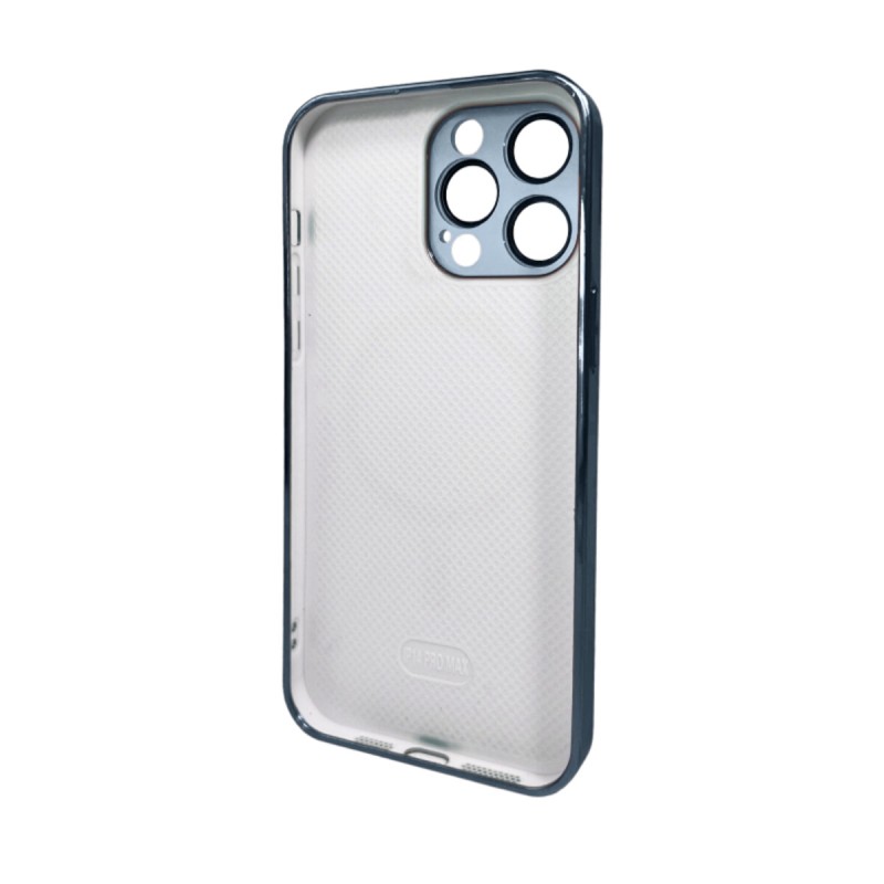 Чохол для смартфона AG Glass Sapphire Frame MagSafe Logo for Apple iPhone 12 Pro Max Sierra Blue