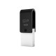 Flash SiliconPower USB 2.0 Mobile X21 MicroUSB OTG 16Gb Black metal