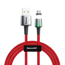 Кабель Baseus Zinc Magnetic Cable USB For Micro 2.4A 1m Red