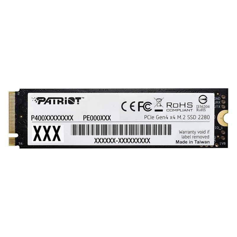SSD M.2 Patriot P400 Lite 1TB NVMe 1.4 2280  Gen 4x4, 2700/3500 3D TLC