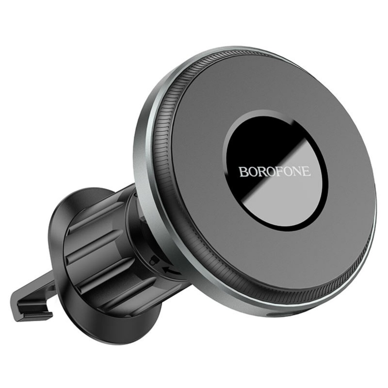 Тримач для мобiльного з БЗП BOROFONE BH202 Seaside magnetic wireless fast charging car holder